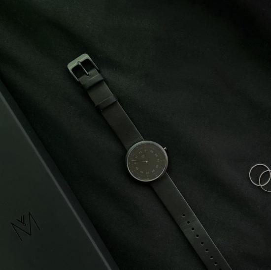 SHADOW BLACK 34mm - マベン ウォッチズ MAVEN WATCHES 【日本 SHADOW BLACK 34mm - マベン ウォッチズ MAVEN WATCHES 【日本