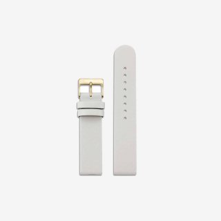 OFFWHITE LEATHER 16mm(GOLD)