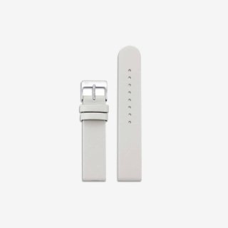 OFFWHITE LEATHER 16mm(SILVER)