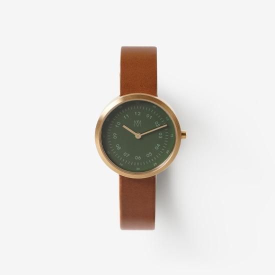 DUSTY OLIVE BROWN 28mm - マベン ウォッチズ MAVEN WATCHES DUSTY OLIVE BROWN 28mm - マベン ウォッチズ MAVEN WATCHES