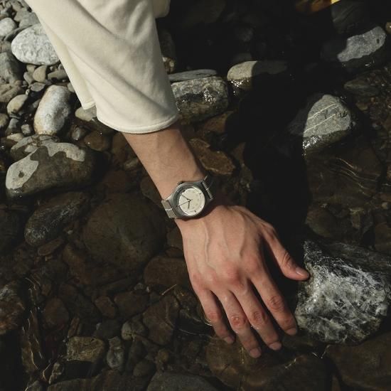 MUS-01 KHAKI P 40MM | Mens Leather Watch | Maven Watches