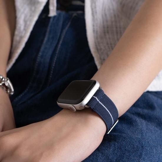 APPLE WATCH BELT NAVY - マベン ウォッチズ MAVEN WATCHES APPLE WATCH BELT NAVY - マベン ウォッチズ MAVEN WATCHES