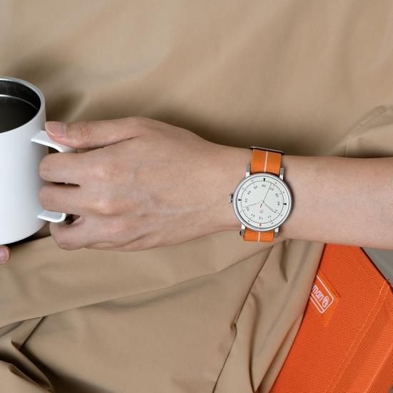 MUS-01 ORANGE P 40MM - マベン ウォッチズ MAVEN WATCHES