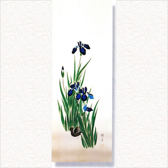 五月「燕子花に水鷄図」 - 酒井抱一 - 私の美術館オンラインショップ