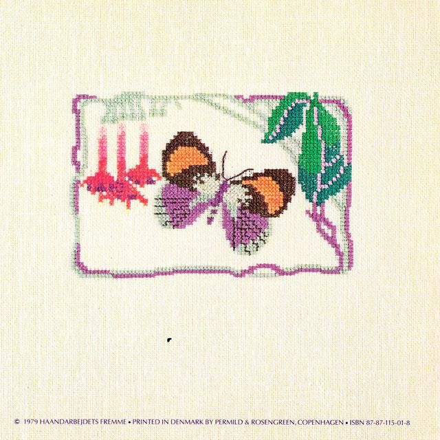 フレメカレンダー　1980 クロスステッチ　刺繍 フレメ クロスステッチ カレンダー 1980 fremme デンマーク 北欧