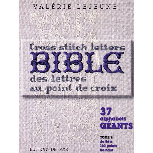 【希少！】Cross stitch letters BIBLE