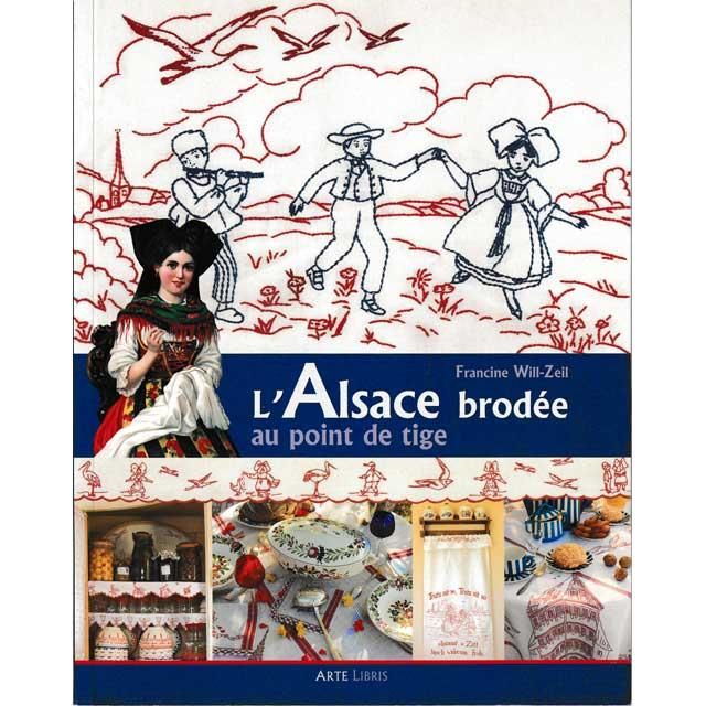 L'Alsace brodee au point de tige L'Alsace brodee au point de tige