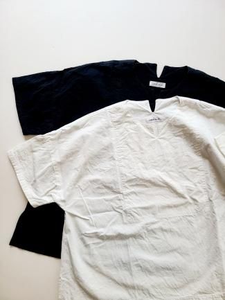 美品 Takeshi Kanda 定番人気 半袖 キーネック トップス すっきり Takeshi kanda - SABI