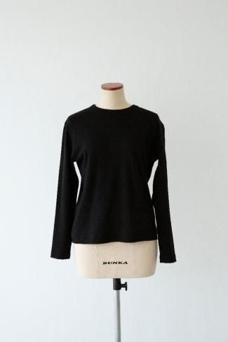 COTTON LINEN long sleeve Tee