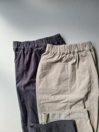 14W CORDUROY cocoon pants - SABI