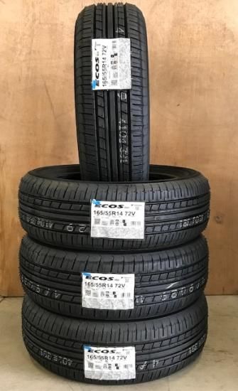 ヨコハマ ECOS 165/55R14 - カー&レジャーサポートショップ ヨコハマ ECOS 165/55R14 - カー&レジャーサポートショップ