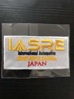 IASRE-JAPAN　ワッペン(白）