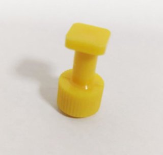 glue tab with smooth structure, 10mm, square(yellow)ʣ