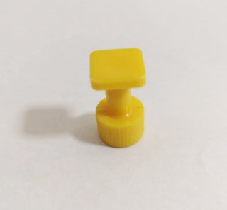 glue tab with smooth structure, 13mm, square(yellow)ʣ