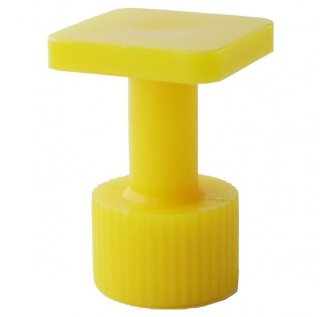 glue tab with smooth structure, 15mm, square(yellow)ʣ