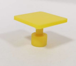 glue tab with smooth structure, 30mm, square(yellow)ʣ