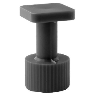 glue tab with smooth structure, 10mm, square