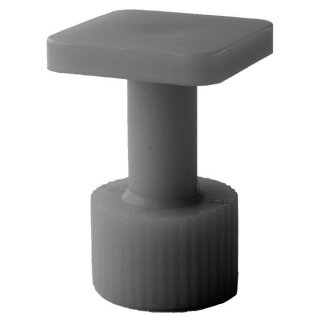 glue tab with smooth structure, 15mm, squareʣ