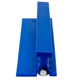 KECO 150 mm (5.75 in) Blue Flexible Hinge Tab Set