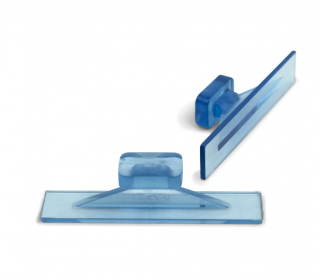 Dead Center 70 x 14 mm Ice Straight Crease Glue Tabs (5 Pack)