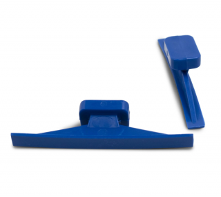 Dead Center® 70 x 7 mm Blue Curved Crease Glue Tabs (5 Pack)