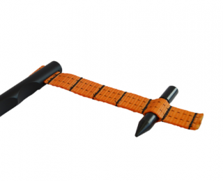 Roof bearing with a short rod