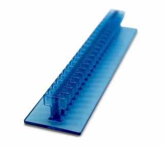 Centipede 38 x 156 mm (1.5 x 6 in) Ice Rigid Crease Glue Tab