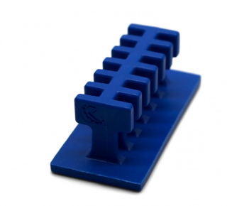 Centipede 25 x 54 mm (1 x 2 in) Blue Rigid Crease Glue Tab