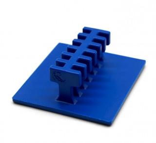 Centipede 50 x 54 mm (2 x 2 in) Blue Rigid Crease Glue Tab