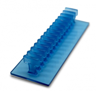 Centipede 38 x 105 mm (1.5 x 4 in) Ice Flexible Crease Glue Tab