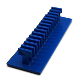 Centipede 38 x 105 mm (1.5 x 4 in) Blue Flexible Crease Glue Tab
