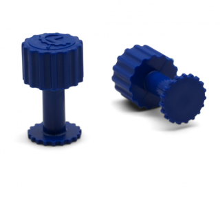 KECO Dead Center Gear Tab 13 mm Blue Finishing Glue Tabs (5 Pack)