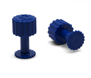 KECO Dead Center Gear Tab 11 mm Blue Finishing Glue Tabs (5 Pack)