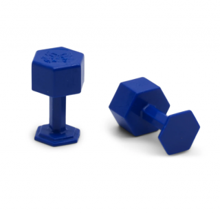 Dent Reaper Dead Center 12 mm Blue Hex Tabs (10 Tabs)