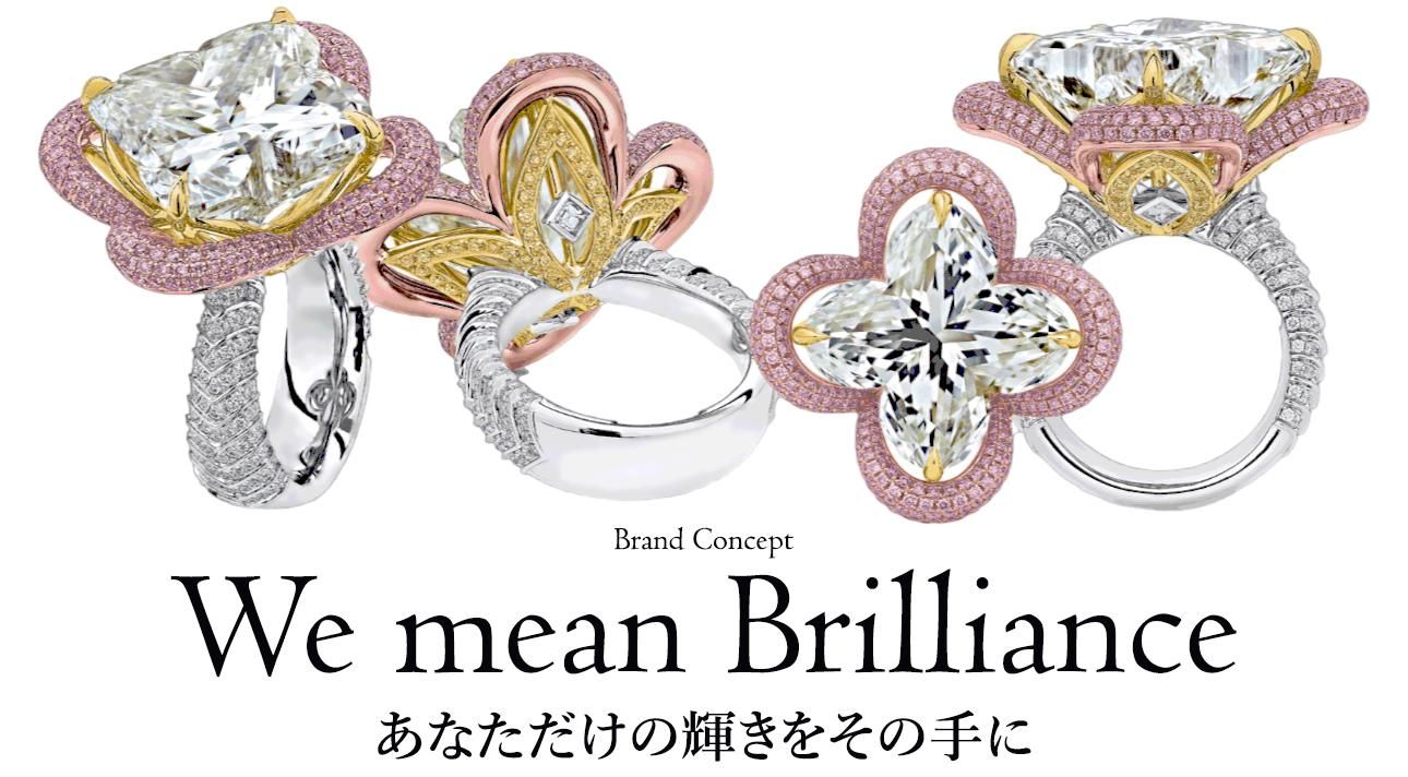 Lilyカットダイヤ　ネックレストップ Lilyカットダイヤネックレストップ