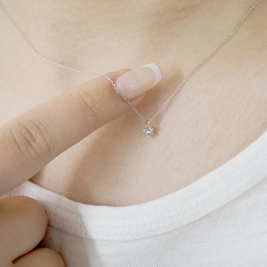 K10YG/WG | 一粒ダイヤネックレス - ベルディア-ジュエルフジミ K10YG/WG | 一粒ダイヤネックレス - ベルディア-ジュエルフジミ