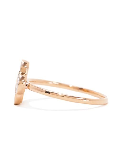 K18PG ダイヤモンド0.16ct リング | Hana・ミモザ - 【ジュエル K18PG ダイヤモンド0.16ct リング | Hana・ミモザ - 【ジュエル