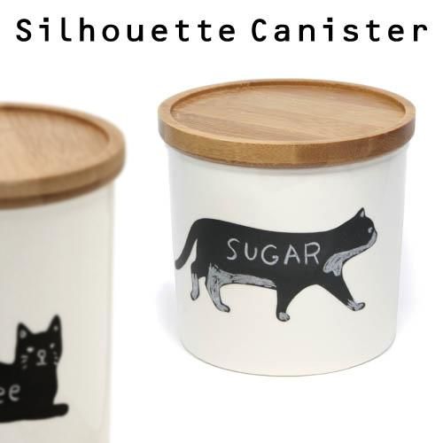 シルエットキャニスターsネコ 猫雑貨の店 犬家猫八 シルエットキャニスターsネコ 猫雑貨の店 犬家猫八