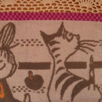 【ムーミン】フェイスタオル リトルミイCAT - 猫雑貨の店【犬家猫八】