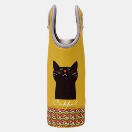 Cuppa カッパ ペットボトルホルダー黒猫 猫雑貨の店 犬家猫八