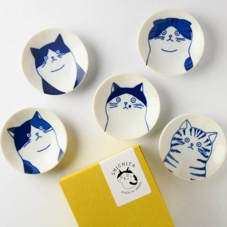 美濃焼】SHICHITA(シチタ)豆皿 ギフトボックス5枚入りセット 美濃焼】SHICHITA(シチタ)豆皿 ギフトボックス5枚入りセット