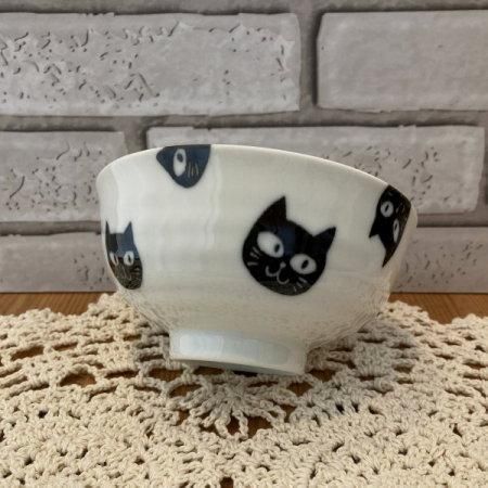 新品　美濃焼　猫にまり　茶碗　猫　ねこ　ネコ 楽天市場】猫 柄 ご飯 茶碗 猫 食器 ねこ食器 美濃焼 茶わん
