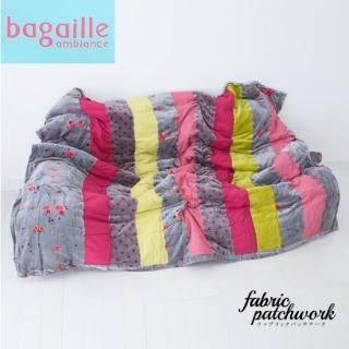 バガイユ キルトカバー - fabric patchwork[ファブリックパッチ バガイユ キルトカバー - fabric patchwork[ファブリックパッチ