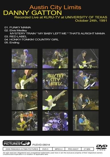 DANNY GATTON / AUSTIN CITY LIMITS 1993 - STRANGELOVE RECORDS