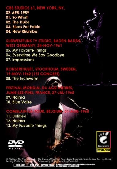 JOHN COLTRANE / MY FAVORITE THING