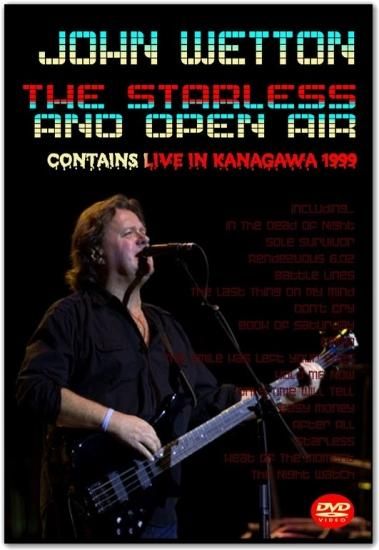 JOHN WETTON / The Starless And Open Air (1DVD-R)