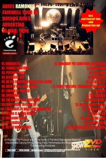 RAMONES / ADIOS RAMONES