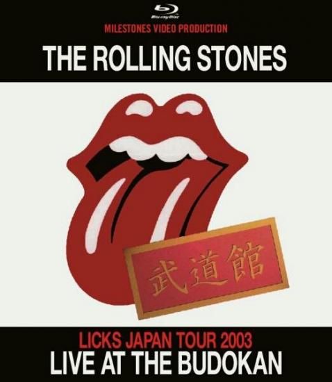 半額SALE★ THE AT LIVE / STONES ROLLING BUDOKAN 2003- TOUR JAPAN -LICKS 邦楽