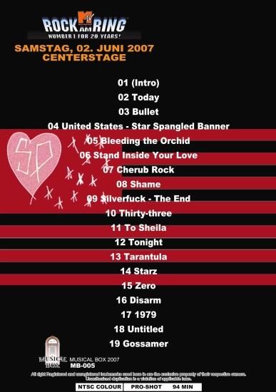 SMASHING PUMPKINS／ROCK AM RING 2007 (1DVDR) - STRANGELOVE