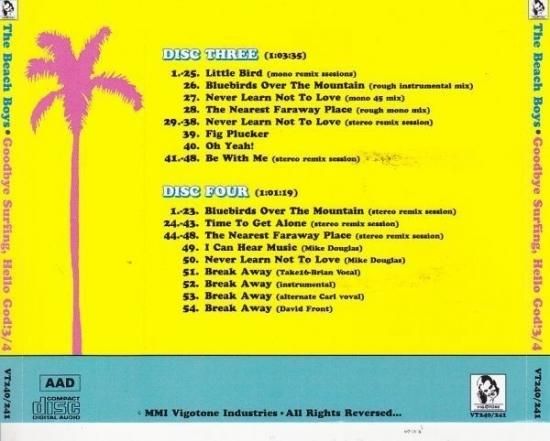ビーチボーイズ　Goodbye Surfing, Hello God! 5CD The Beach Boys – Goodbye Surfing, Hello God! – 5 x CD